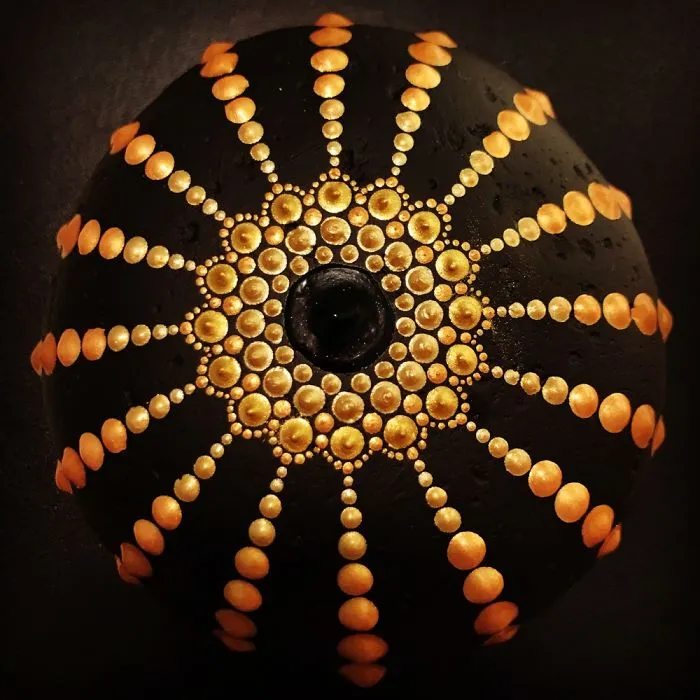 Tactile Art: I Create 3D Mandala Stones