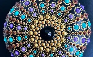 Tactile Art: I Create 3D Mandala Stones