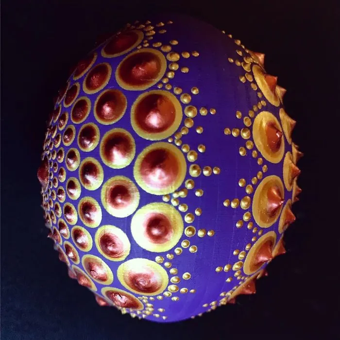 Tactile Art: I Create 3D Mandala Stones