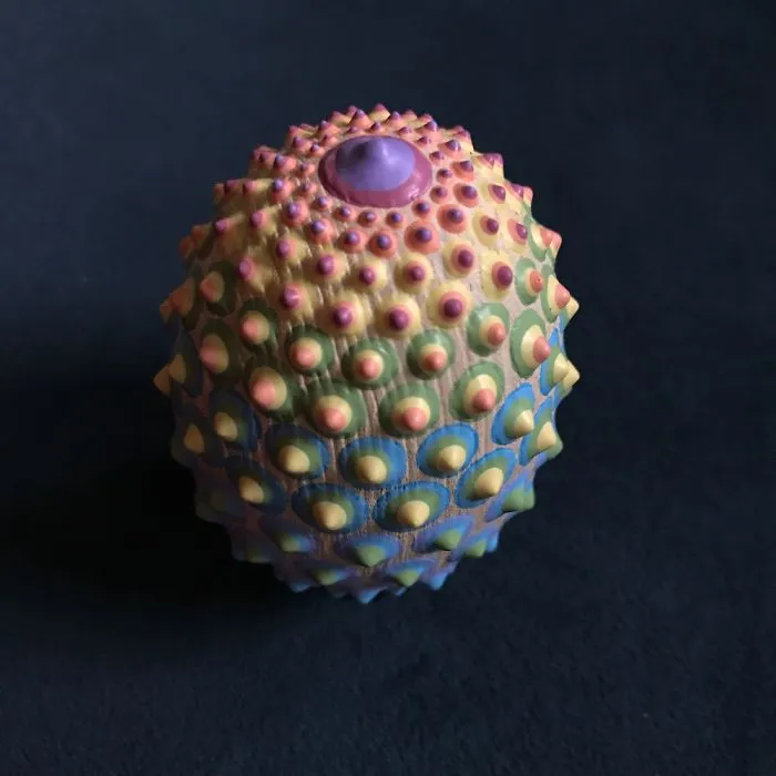 Tactile Art: I Create 3D Mandala Stones