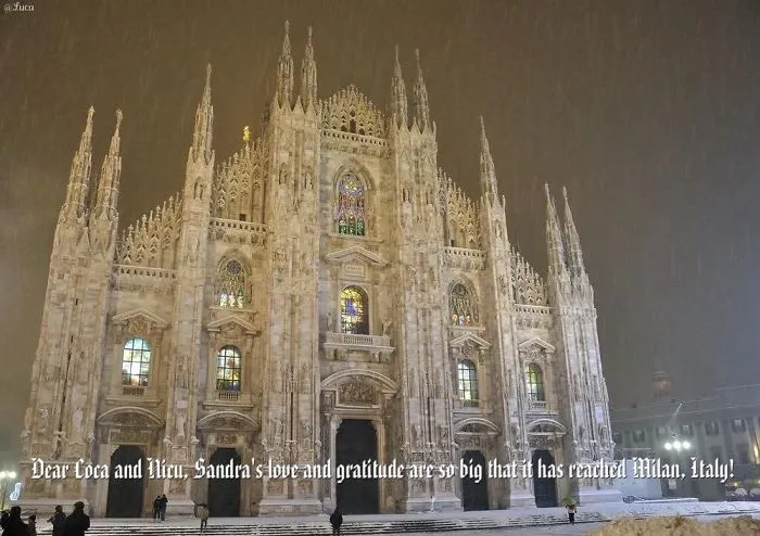 Greetings From Italy!