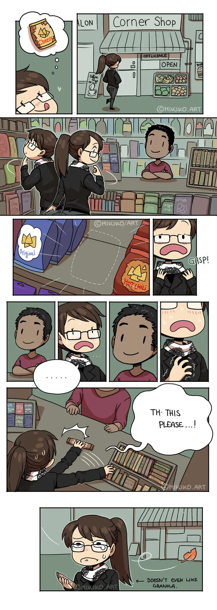 Artist Illustrates Everyday Life With Her Boyfriend And Cat In 56 Adorable Illustrations