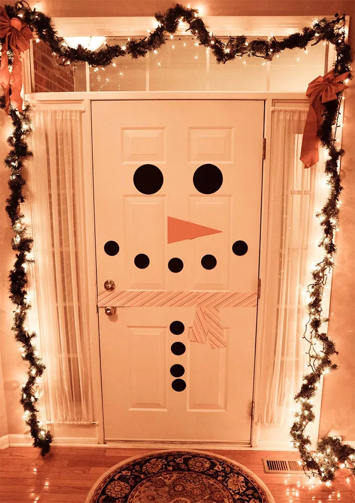 Last Minute Door Decoration