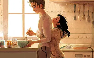 7 Tiernas ilustraciones que muestran el amor en las pequeñas cosas