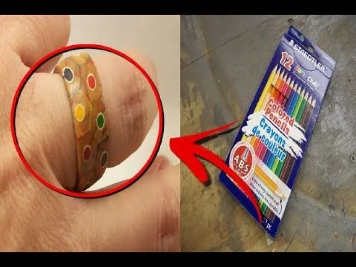 This Guy Took A Box Of Colored Pencils And Glue And Turned It Into Something Amazing