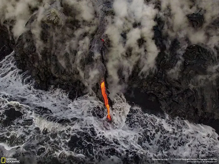 Third Place Winner, Aerials: Drip, Greg C.