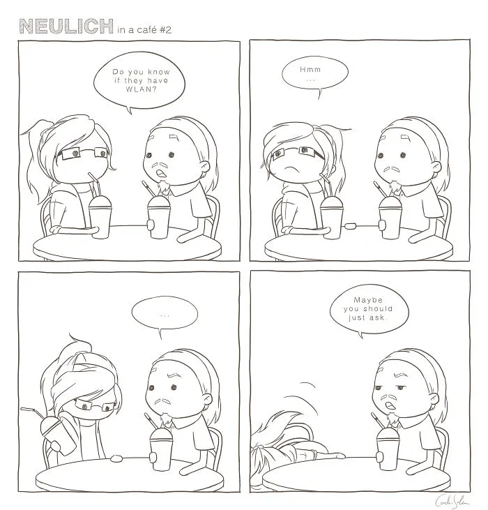 In A Café #2