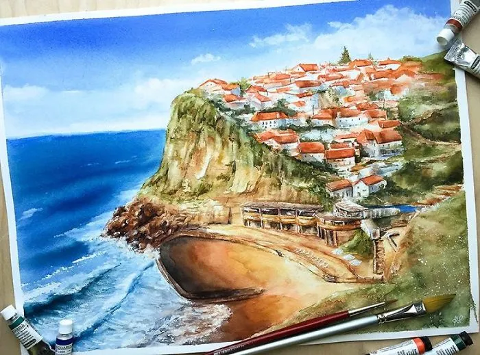Azenhas Do Mar, Portugal