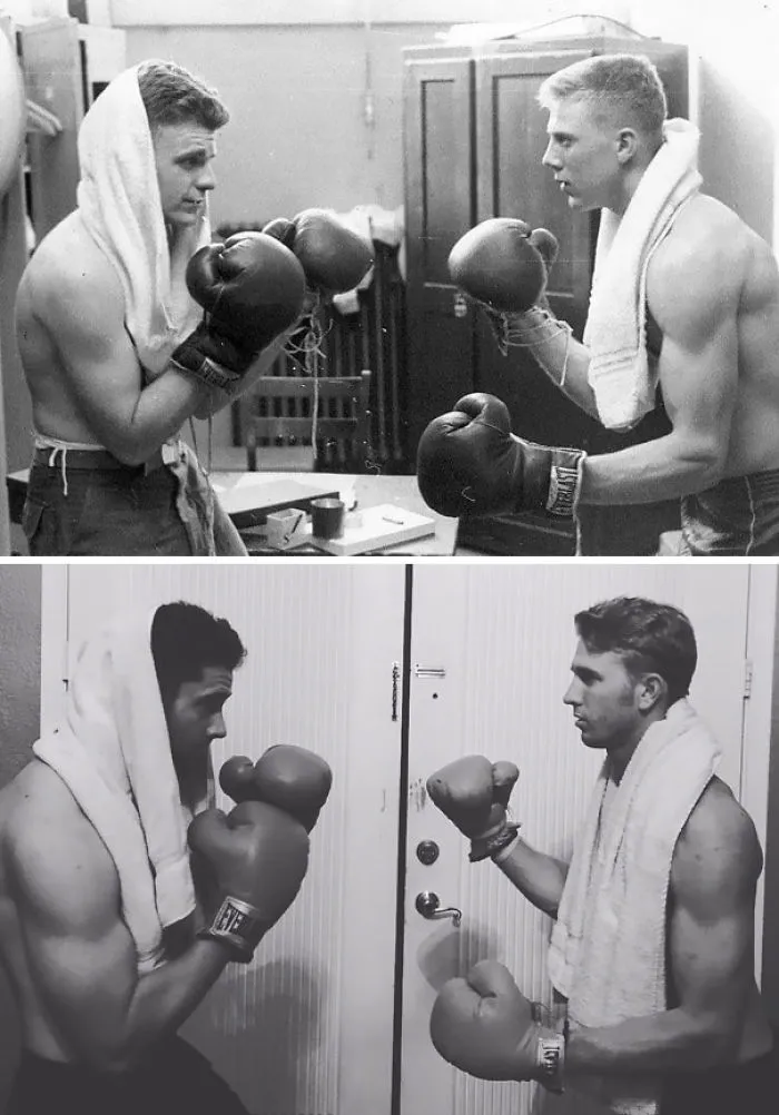 My Grandpa Was Incredible. Him And I Were Alike In So Many Ways. I Recreated A Picture Of Him When He Was My Age