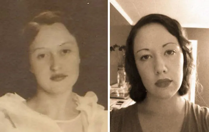 My Great Grandmother And I, 80 Years Apart