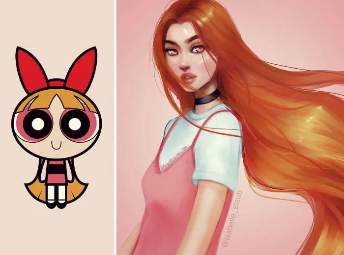 Pétalo, Las Supernenas