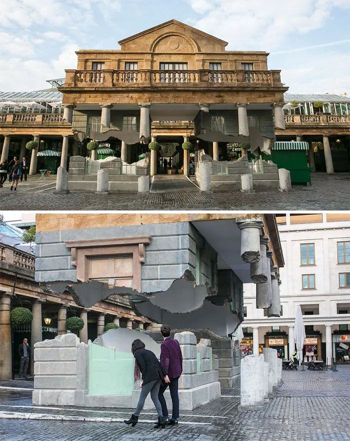 Llévate mi rayo pero no robes mi trueno, Alex Chinneck