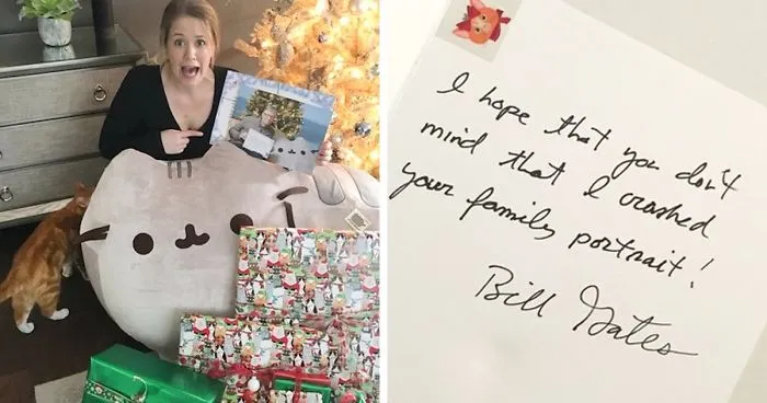 One Reddit User Got Bill Gates As Her Secret Santa, And Here's What She Received
