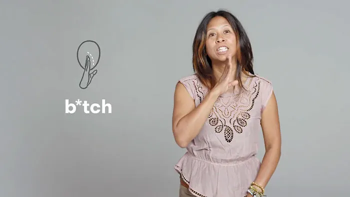 How To Say B***h In Sign Language?