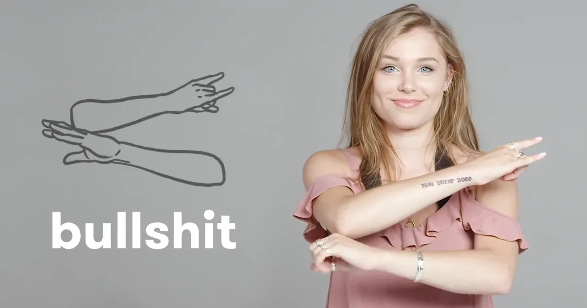 A Crash Course On Curse Words In Sign Language