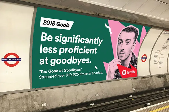 Spotify Reveals Its Users’ Most Embarrassing Listening Habits For 2017 On Giant Billboards, And It's Even Funnier Than Last Year