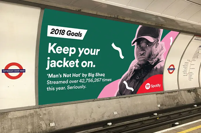 Spotify Reveals Its Users’ Most Embarrassing Listening Habits For 2017 On Giant Billboards, And It's Even Funnier Than Last Year