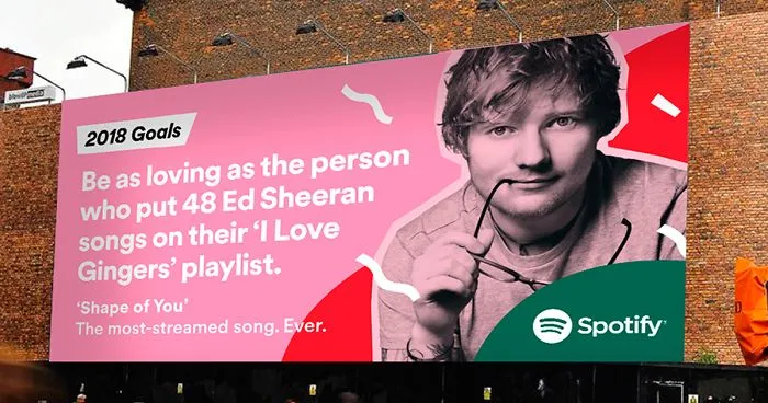 Spotify Reveals Its Users’ Most Embarrassing Listening Habits For 2017 On Giant Billboards, And It's Even Funnier Than Last Year