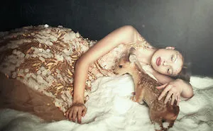 We Made A Fairytale-Inspired Winter Shoot