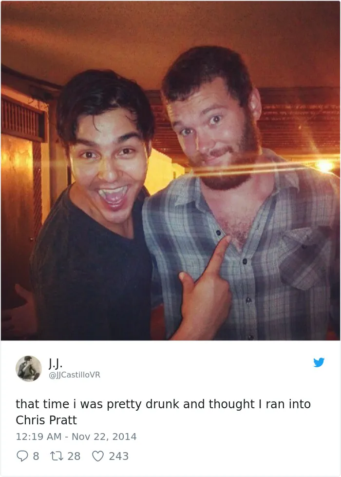 Ran Into Chris Pratt