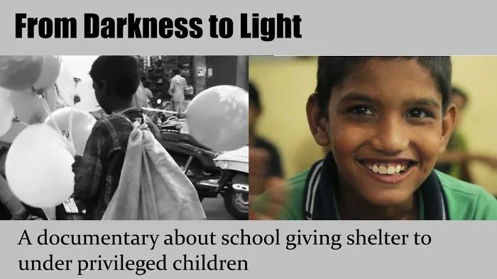 Documentary About A School In India That Gives Free Education, Food, Care And Shelter To Under Privileged Children