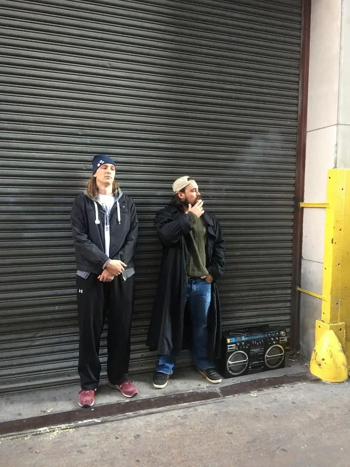 Amazing Jay And Silent Bob Cosplay I Saw At Work