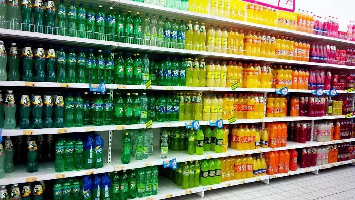 The Way These Bottles Are Put On The Shelves