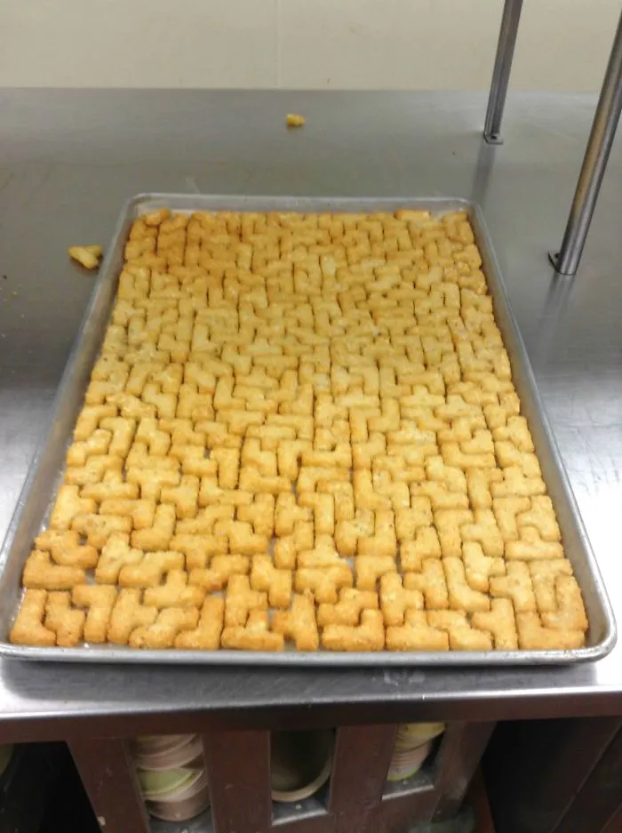 How These Tater Tots Fit Together