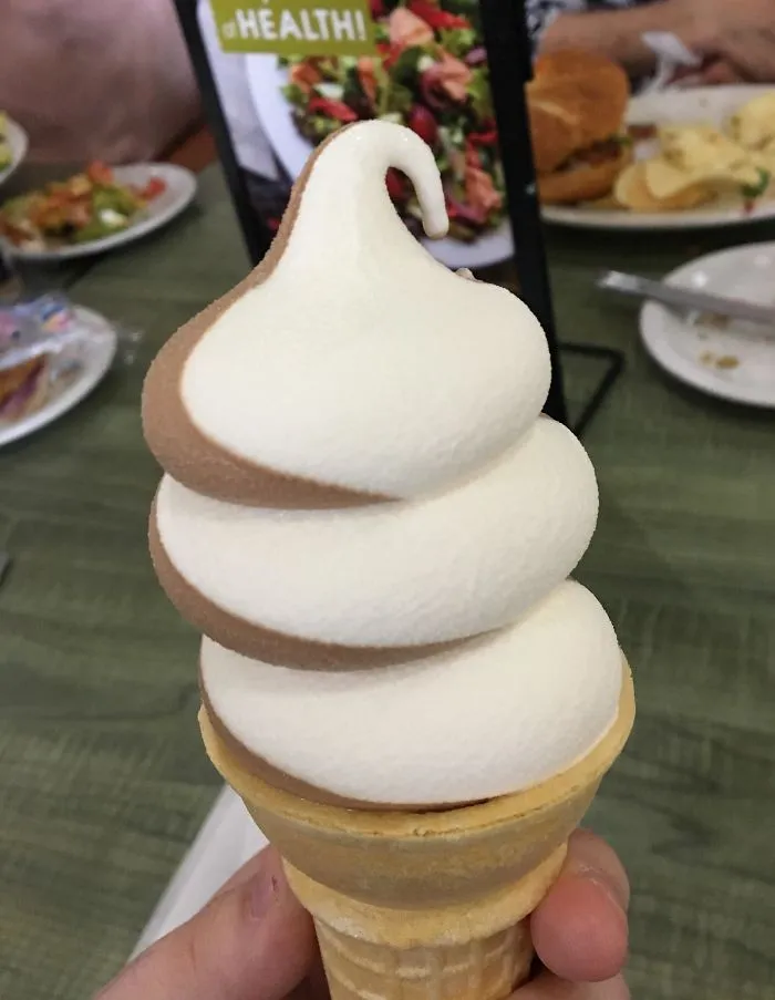 Today I Made The Perfect Soft Serve Cone
