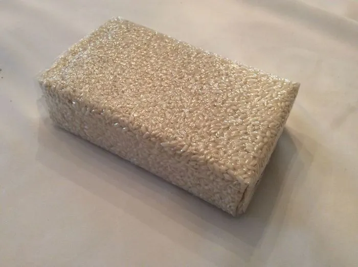 Vacuum Sealed Bag Of Rice