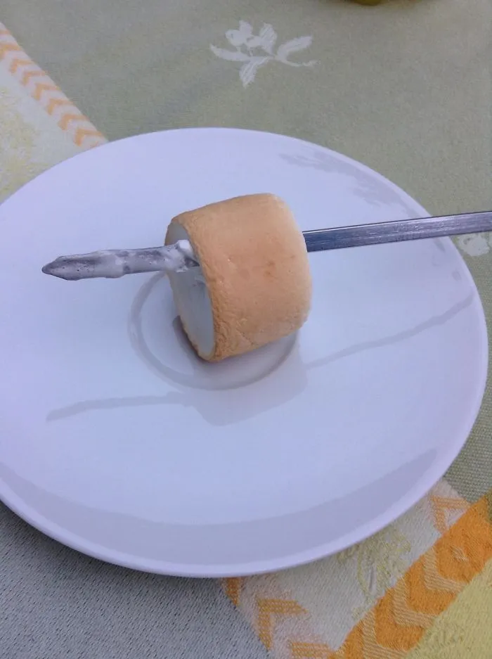 This Marshmallow's Outside Has Been Roasted Pretty Much Perfectly