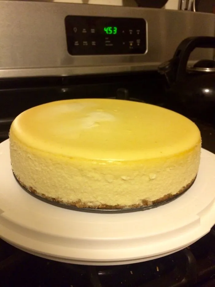 The Most Perfect Vanilla Bean Cheesecake I've Ever Made