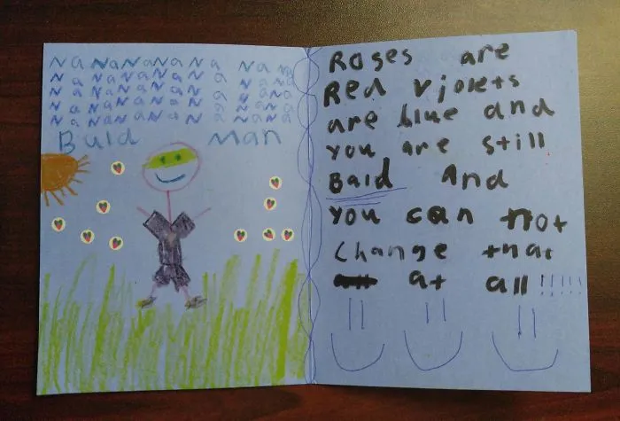 My Young Niece And I Send Each Other Funny Cards In The Mail Sometimes. Her Latest One Really Cut Me Deep