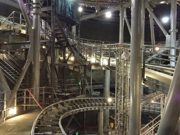 This Is What Space Mountain Looks Like With The Lights On