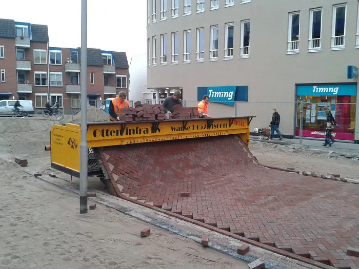 Así se ponen las calles en Holanda