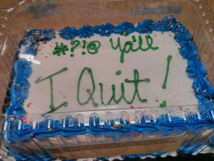 This Is How My Coworker Quit Today