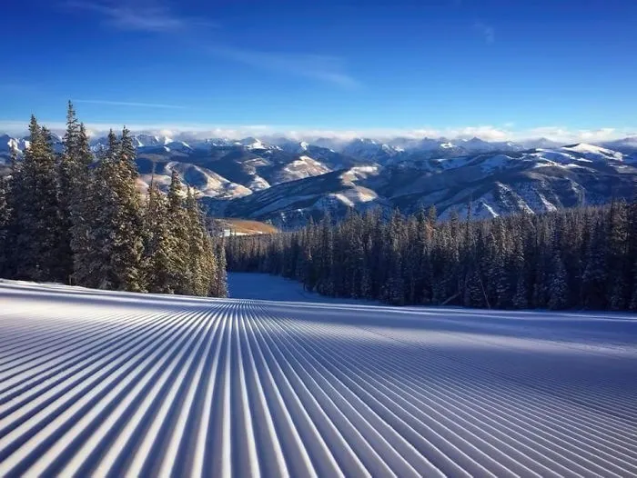 Snow, "Freshly Groomed", Beaver Creek, Colorado