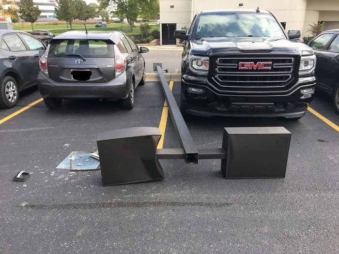 Ni un rasguño en los coches