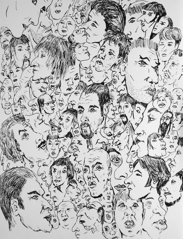 Boaz Krispin's Unique And Double Meaning  Drawings