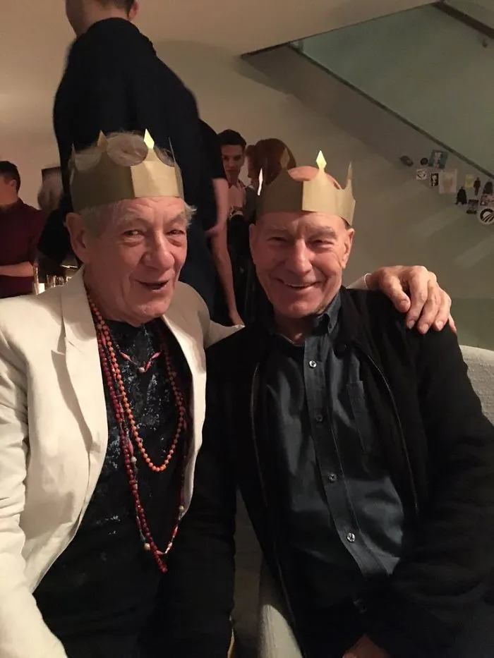 30 Of The Funniest Reasons Why Patrick Stewart And Ian McKellen Are BFFs