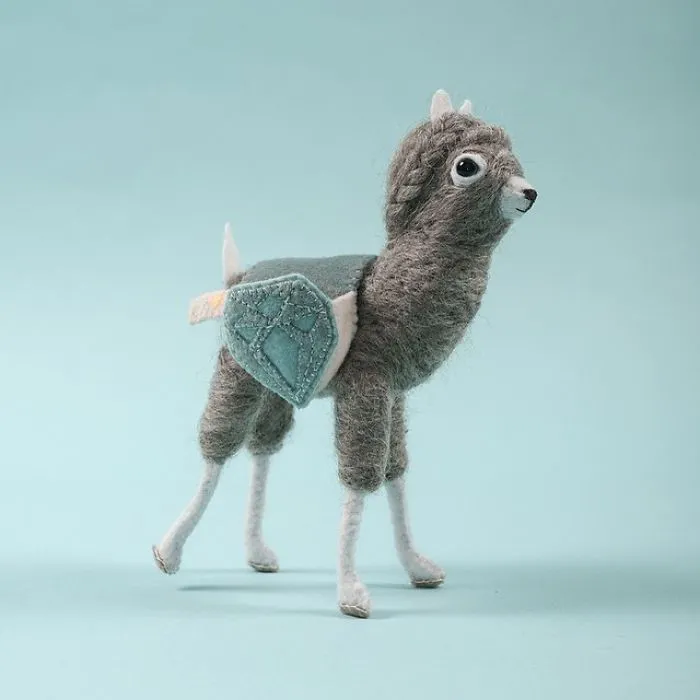 You Will Surely Want To Have A-Meet The Friendly Animals Made In Felt By The Artist Cat Rabbit