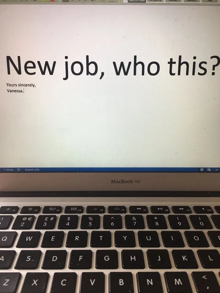 Just Finished Writing My 2 Weeks Leaving Notice To My Current Employer. Just Hope It's Good Enough