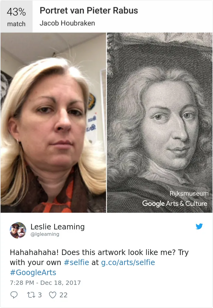 New Google App Finds Your Museum Doppelganger But Not Everyone Is Loving The Results