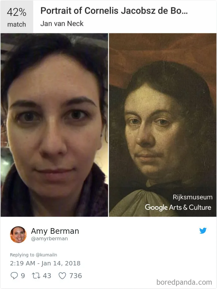 New Google App Finds Your Museum Doppelganger But Not Everyone Is Loving The Results
