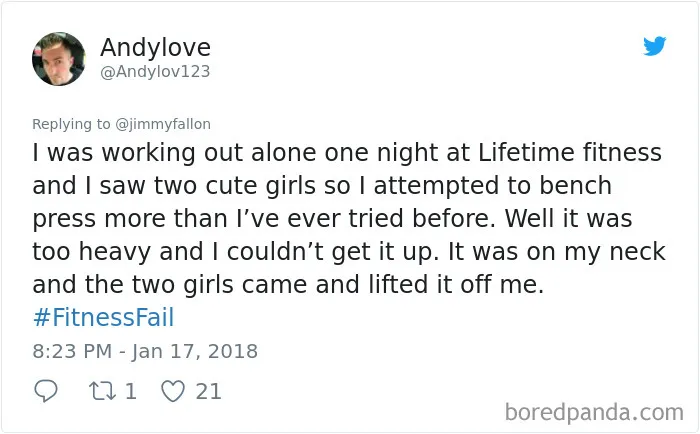 People Are Sharing Their Embarrassing Fitness Fails, And Everyone Who Tried To Get In Shape Will Relate