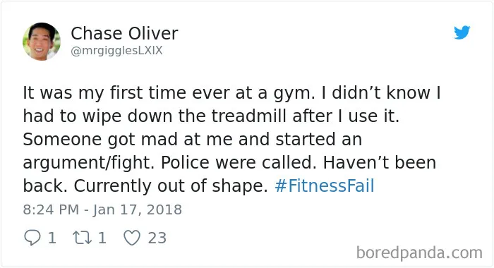 People Are Sharing Their Embarrassing Fitness Fails, And Everyone Who Tried To Get In Shape Will Relate