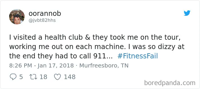 People Are Sharing Their Embarrassing Fitness Fails, And Everyone Who Tried To Get In Shape Will Relate