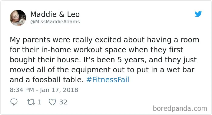 People Are Sharing Their Embarrassing Fitness Fails, And Everyone Who Tried To Get In Shape Will Relate
