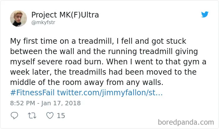 People Are Sharing Their Embarrassing Fitness Fails, And Everyone Who Tried To Get In Shape Will Relate