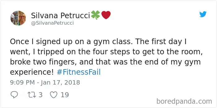 People Are Sharing Their Embarrassing Fitness Fails, And Everyone Who Tried To Get In Shape Will Relate